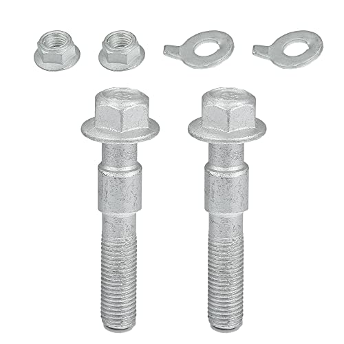 X Autohaux 2 Set Alignment Camber Caster Castor Adjusting Bolt Kit For Dodge Sprinter 3500 2007-2009 For Honda Fit 2007-2019 For Hyundai Elantra 2007-2017 #TOP14
