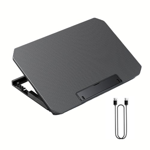 Base Refrigerante para Laptop con Ventiladores Dobles y Puerto USB miniatura 4