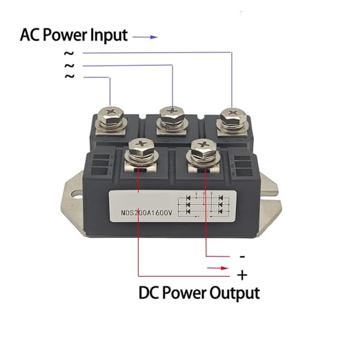 Module de pont redresseur triphasé 1600V MDS160A pour convertisseur - 4