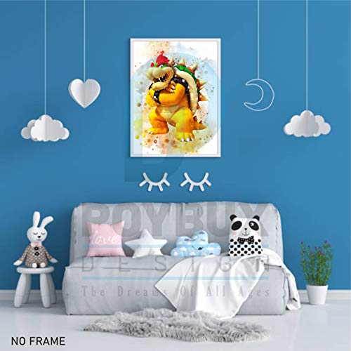 By Sycart - Kids Game Watercolor Poster Prints, Wall Decor For Kids, Unframed Set Of 9 (8X10 Inches), Kids Game Room Decor, Kids Game Poster For Boys Room, Kids Gaming Poster Prints, Kids Game Poster, Kids Game Decor, Kids Game Decorations, Game Poster For Kids Room, Posters For Boys Room, Posters For Girls Room, Kids Gaming Poster, #TOP7