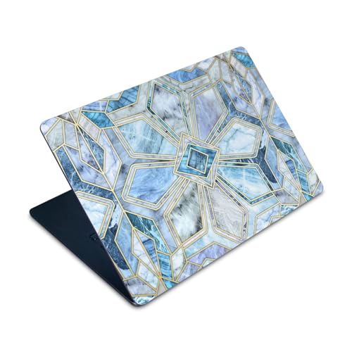 Skin MacBook Air 15 M2 effet marbre et dorures premium Micklyn Le Feuvre