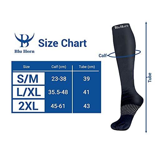 Image of Knee High Compression Socks 15-20 mmHg