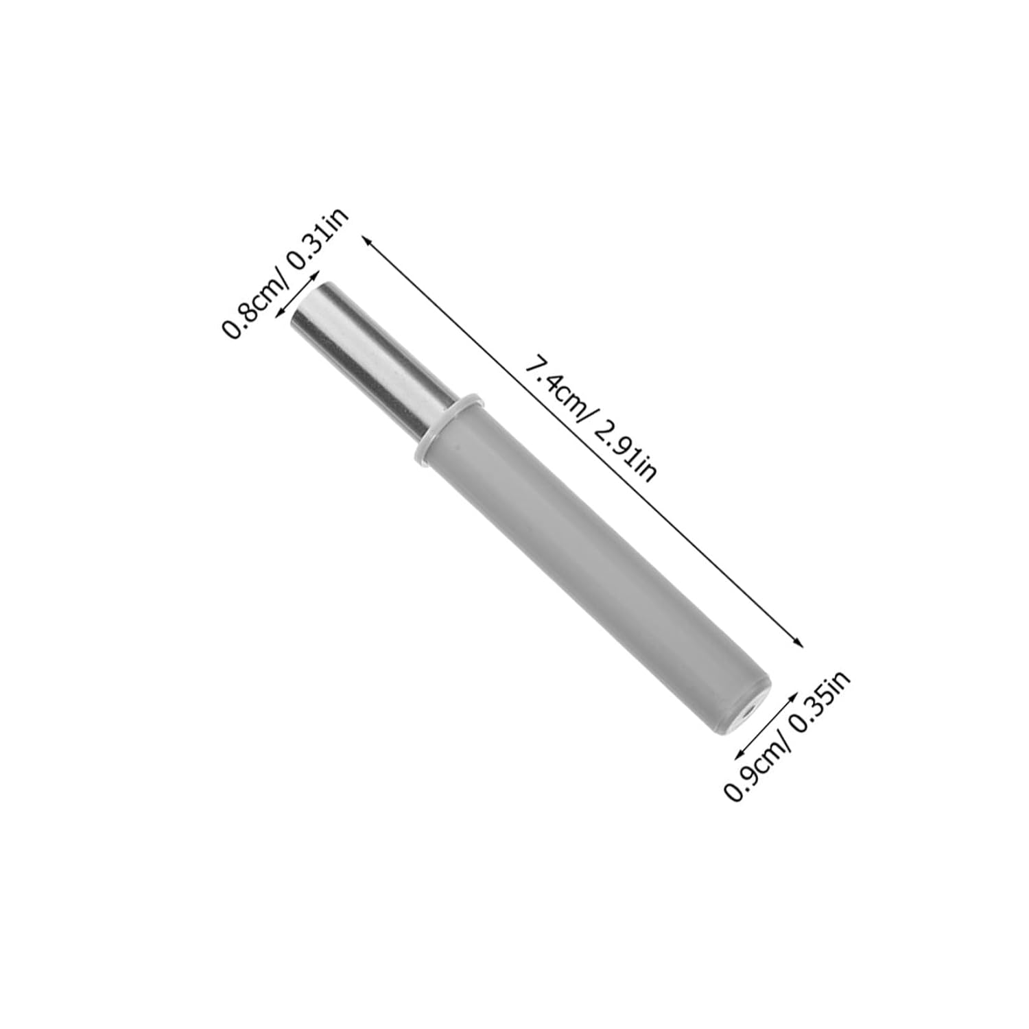 CHILDWEET 2pcs Hydraulic Silent Closing Dampers for Trash Can Replacement Parts for Rubbish Bin Cover