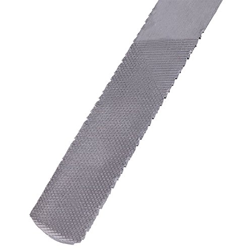 Madezz Steel Flat Rasp, 4 In 1 8Inch/200Mm Steel Flat Rasp File Half-Round Carpentry Woodworking Wood Hand Tool #TOP7