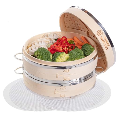 Dumpling Bamboo Steamer 10-Inch