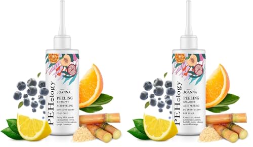 JOANNA PeHology - Scrub per cuoio capelluto secco, 150 ml, per la pulizia dell'acido della frutta, peeling per il cuoio capelluto, scrub (Confezione da 2)