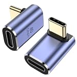 MOGOOD – MOGOOD USB C 90 Grad Adapter 40Gbps, C Stecker zu C Buchse U