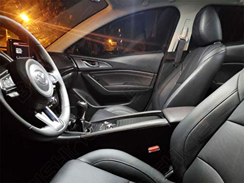 Kit de luces LED interiores blancas para Mazda 3 Sedan 2003-2009 miniatura 4