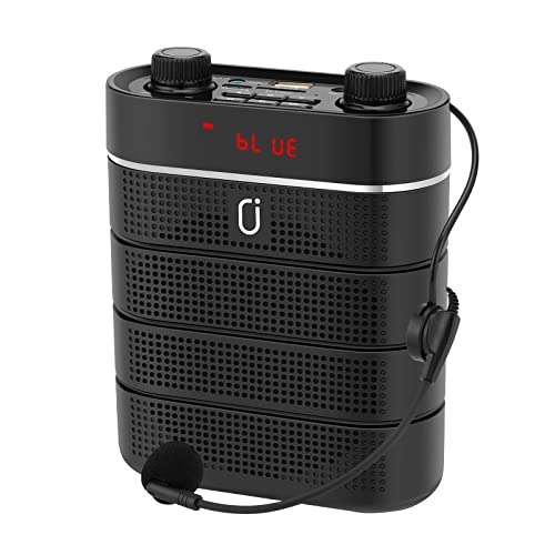 JYX Amplificateur Voix Portable avec sans Fil Microphone, Batterie rechargeable 2200mAh Système de sonorisation, Amplificateu Vocal pour enseignants, guides, entraîneurs, présentateurs (sans fil) Cover