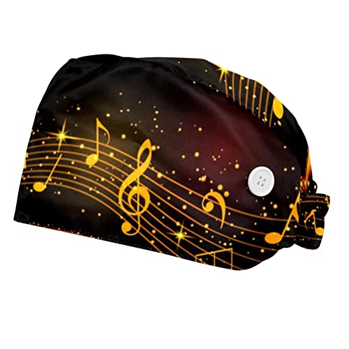 Chapeaux bouffants 2PCS ajustables avec bandeau anti-transpiration pour le travail