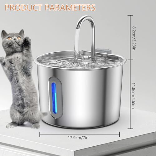 Fuente de Agua Automática para Mascotas Silenciosa miniatura 3