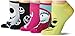 Disney Women's Nightmare Before Christmas 5 Pack No Show Socks