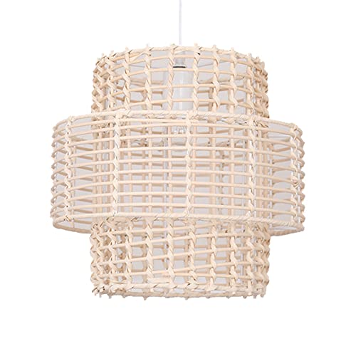 Suspension en rotin scandinave pour illuminer votre îlot de cuisine