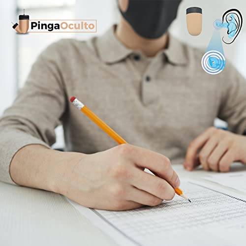 PingaOculto Spy Earpiece GSM Wireless Earphones Invisible Hidden Mini Headset Exam SIM Card Microphone - Image 4