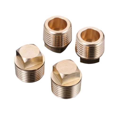Tapones de drenaje de 1/2" NPT para tubos de gas natural y combustible LP 1