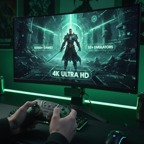 Image of M22 Ultra Game Stick Lite 4K HDMI Retro Video Game Console with 2 Wireless Controllers, 1080P HD Output, 52+ Emulators, PSP & 3D Support, Plug and Play TV Gaming System