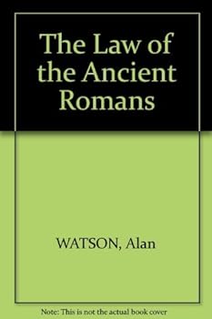 Paperback The Law of the Ancient Romans Book