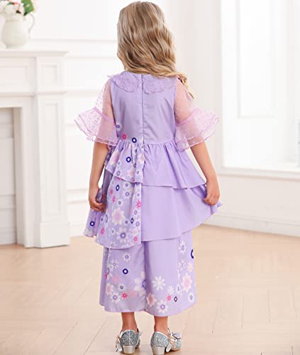 Snyemio Vestito Costume Mirabel Bambina Abito