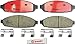 Brembo P24128N Premium Ceramic Front Disc Brake Pad Set FORD USA/LINCOLN OE# 6W1Z2001A