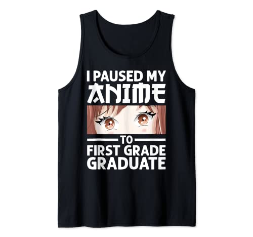 Yo anime primer grado graduado Anime merch Camiseta sin Mangas