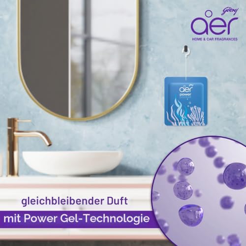 Godrej aer Pocket – Badezimmer-Düfte – 3 x 10 g (0,35 oz) Packung