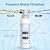 FEELSO Shower Filter, Upgraded High Output Universal Shower Head Water Softener Filter for Hard Water Remove Chlorine Fluoride Heavy Metals Sediments Impurities