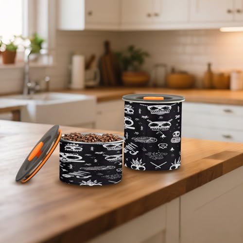 Contenedor Hermético de Acero Inoxidable para Café 500ml miniatura 6