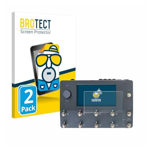 BROTECT Protector Pantalla Anti-Reflejos para Neural DSP Quad Cortex (2 Unidades) Película Mate Anti-Huellas