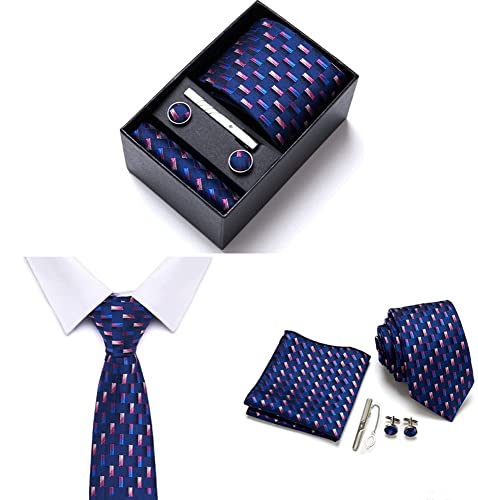 Set de Corbata Tejida y Pañuelo para Hombre miniatura 2