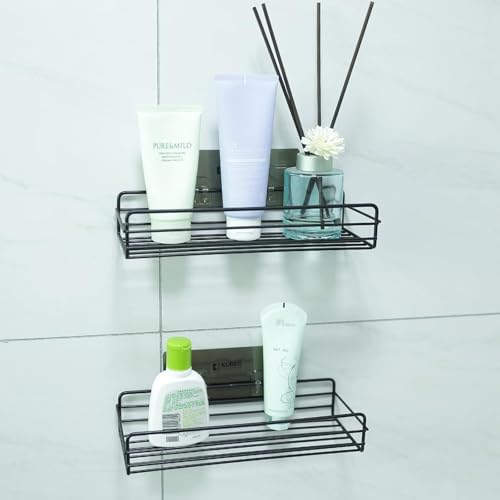 Image of BIRDWING 1 Pic Wall Mounted | Stainless Steel Wall Mount | Wall Rack for Bathroom & Kitchen | Self Adhesive Wall Storage Organizer | Wall Mounted Racks for Storage | Hanging Soap Storage Rack