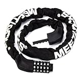 MEETLOCKS 自転車チェーンロック 3.2フィート 5桁の組み合わせ 高セキュリティ 盗難防止ロック 6mm 高耐久 リセット可能 キーレス自転車ロック 自転車スクーター/オートバイドアゲート用