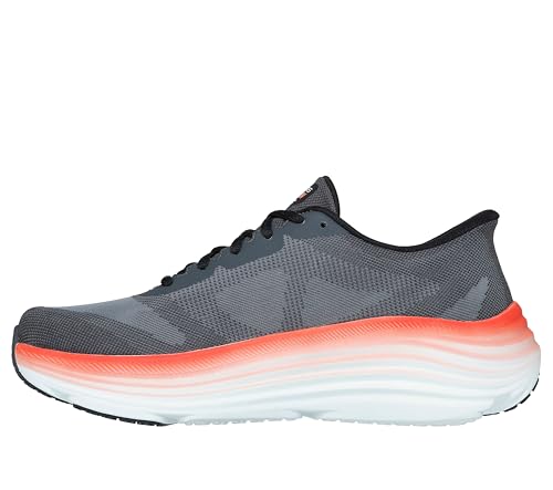 Skechers Skechers Men's Hands Free Slip-ins Max Cushioning Endeavour - Exciton Sneaker, Charcoal/Multi, 10.5