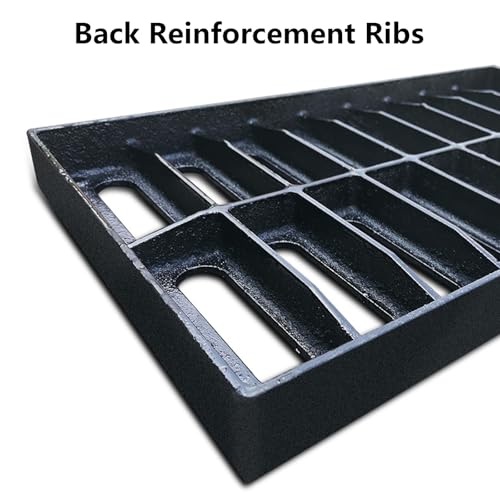 Grille d'évacuation robuste avec capacité de charge 2000 kg