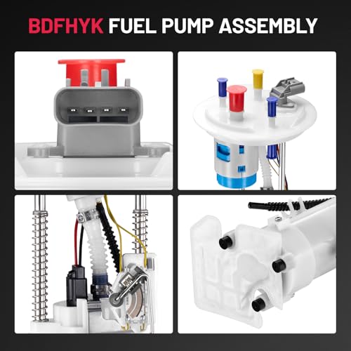 Image of BDFHYK Electric Fuel Pump Module Assembly E2436M Compatible with Ford F-150 2004-2008 4.2L 4.6L 5.4L, Compatible with Lincoln Mark LT 2007 2008 5.4L, Replaces 4L3Z9H307DF, 6L3Z9H307D