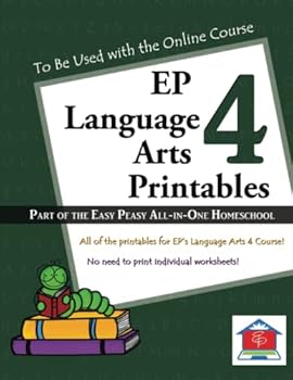 Paperback EP Language Arts 4 Printables Book