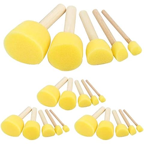 20 Pcs Pinceaux Éponge JSMTKJ Cover