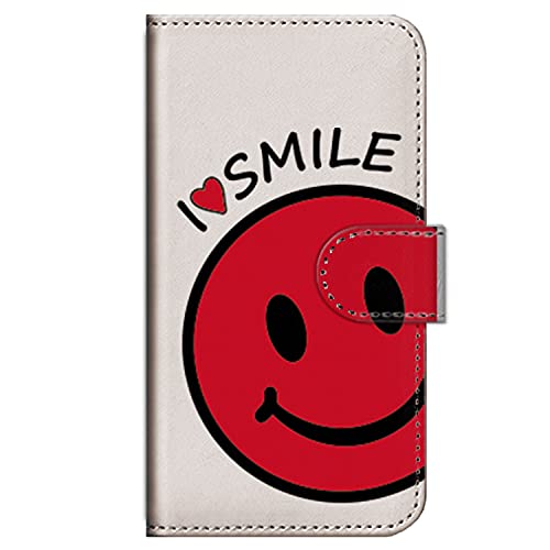 �K�[���Y�l�I �ėp AQUOS wish5 SH-52F �ƌ݊����̂���P�[�X �蒠�^ �X�}�z�P�[�X �g�уJ�o�[ �ϏՌ� (I love SMILE/���b�h) SHARP SH-52F-PD-WHR-YSZ-0254