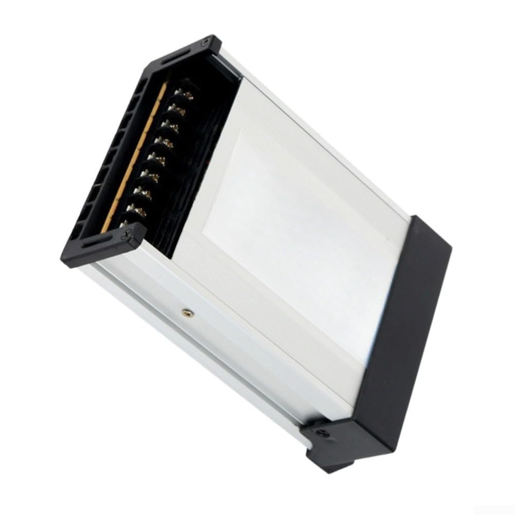 Transformador de aluminio, 400 W, 12 V, resistente a la intemperie