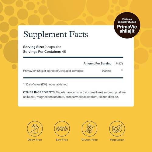 Image of Youtheory Shilajit Advanced Capsule 90 Vegetarian Capsules