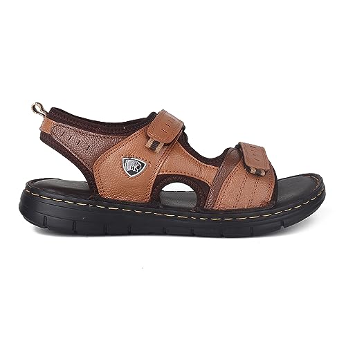 Image of Red Chief Genuine Leather Casual Slip-On Sandal for Men | RC3911
