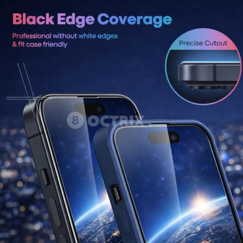 Image of Advanced Tempered Glass Screen Protector Compatible for Google Pixel 10a 5G with Edge to Edge Coverage - Case Friendly, Anti-Scratch & Bubble-Free Installation Kit