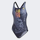 Ultraflaches Material adidas Damen Damen Badeanzug Fit Suit PP Badeanzug, Legink/Actgol, 40, DY5912