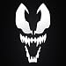Produktbild SUPERSTICKI® Spiderman Venom Aufkleber Decal Hintergrund/Maße in inch Vinyl Sticker| Cars Trucks Vans Walls Laptop| White |3.5 x 5.5 in | CCI281