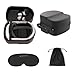 Produktbild Digicharge Tragetasche Kompatibel mit Meta/Oculus Quest 3 / Quest 2 Headset mit Elite Strap/Elite Strap mit Batterie, Touch Controllern und VR Zubehör, Premium Hülle Tasche, schwarzem Diamant-Finish