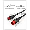 Laisomeke 2pin Signal Cable Pigtail Cable Waterproof Female to Male, Electric Bike Wire fit for Bicycle Conversion Kit, Display/Brake/Throttle/Shift Sensor/Hub Motor/Light Ebike Parts (5pack) #3