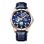 Rose Gold Blue Large