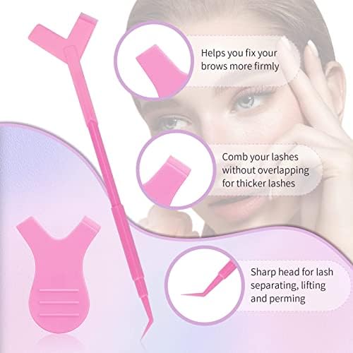 Libeauty Lash lift and Brow Lamination 2 In 1 Kit, Eyelash Perm Sachet Disposable Professional Quality Quick Lash Lifting, Semi-Permanent Curling Perming - Updated Version