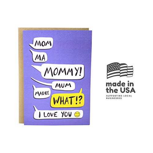Sleazy Greetings Mother's Day Card For Mom Mum From Daughter Son | 5 X 7 Funny Birthday Card With Matching Envelope | Mom Momma Mommy Annoying Messages Card #TOP2