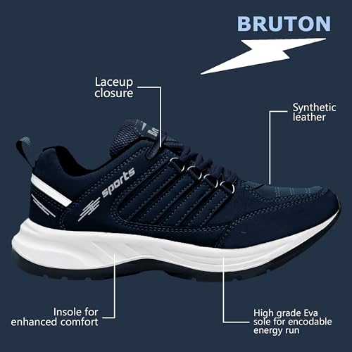 Image of Men's EVA Lite Sport Shoes Running Shoes for Men- Blue
