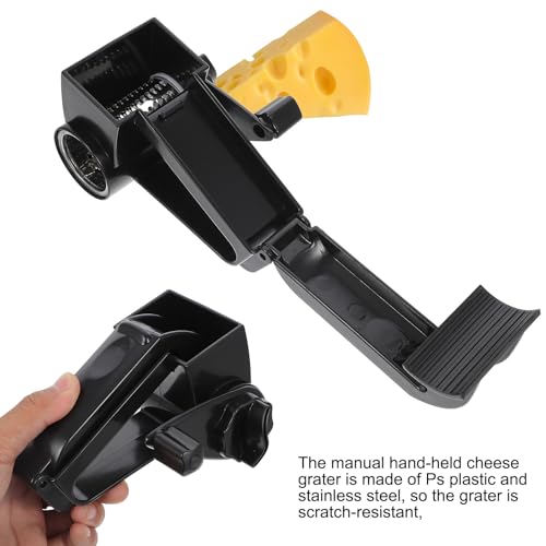 Rallador Giratorio Manual Negro NUOBESTY miniatura 4